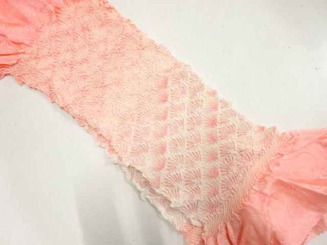 正絹　絞り　帯揚げ